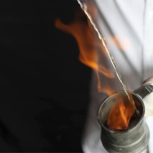 How to flame a cocktail image
