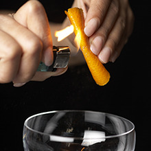 Garnishes for cocktails image