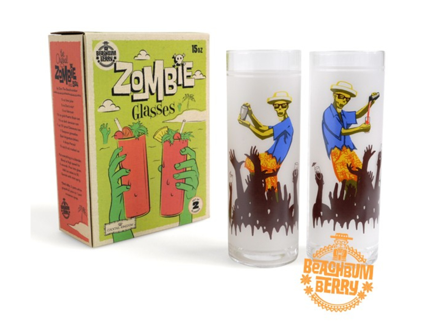 Beachbum Berry Zombie Glasses image 1