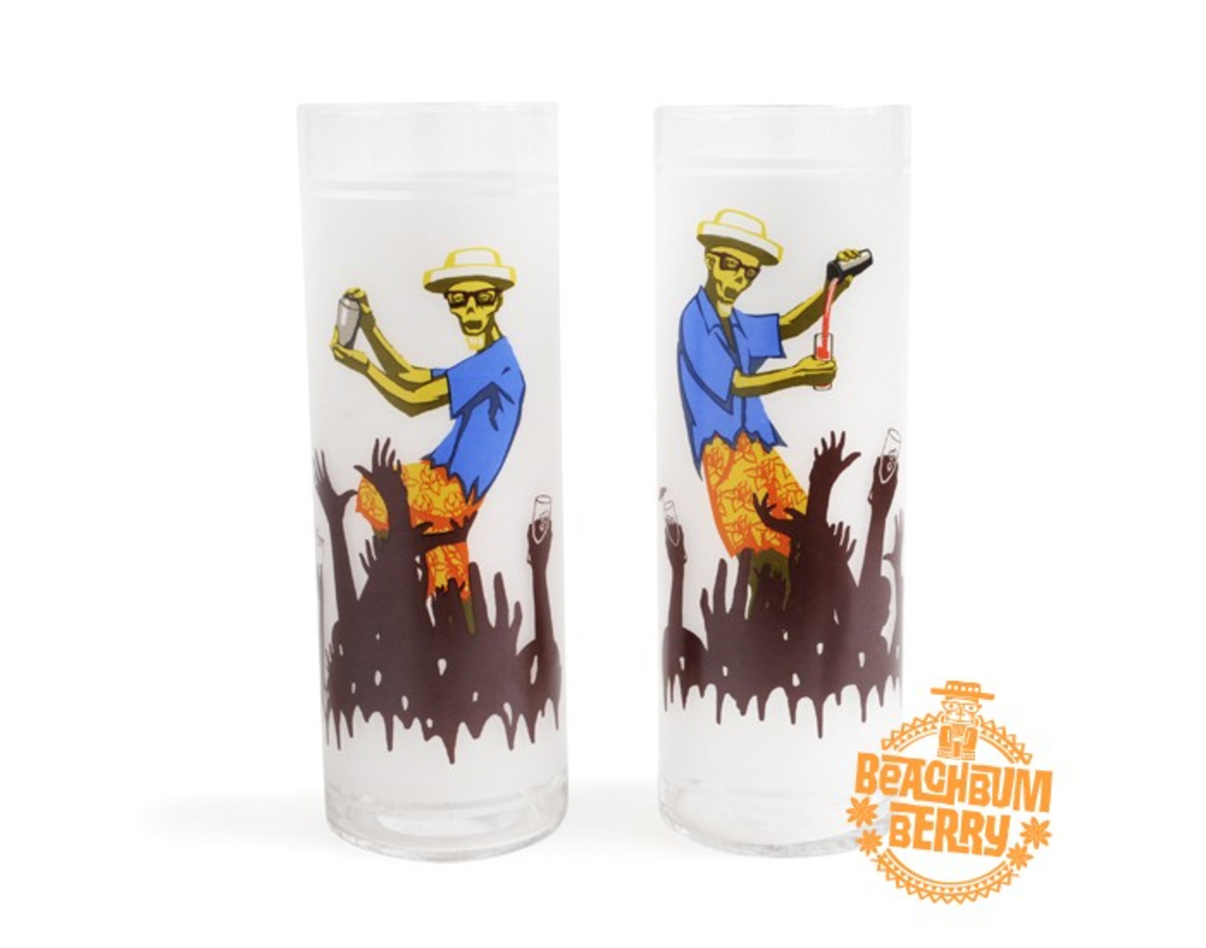 Beachbum Berry Zombie Glasses (sold in pairs) image 1