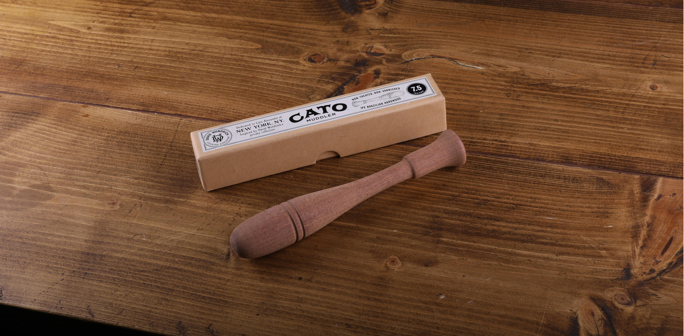Cato Muddler (Ipe Brazilian Hardwood) image 2