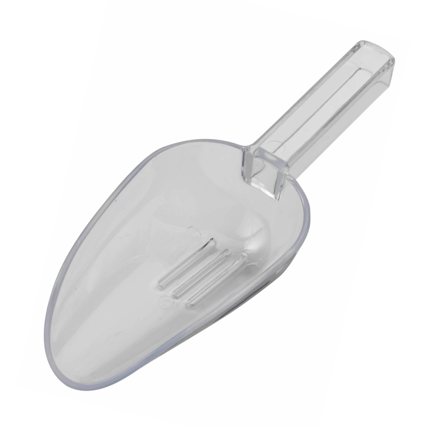 Ice Scoop 7oz Clear Plastic image