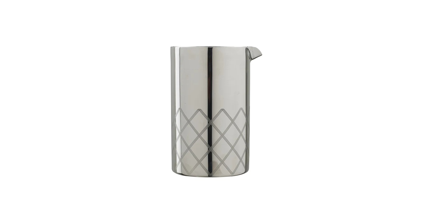 Urban Bar Double Walled Diamond Cut Mixing Tin image 1