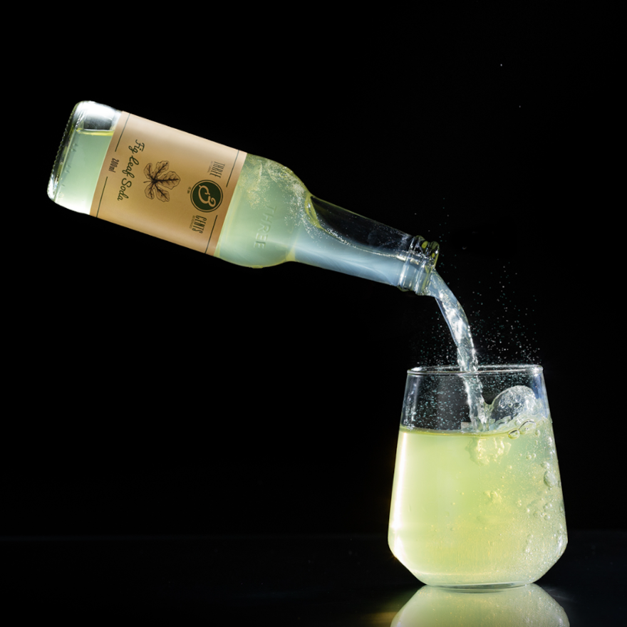 Three Cents Fig Leaf Soda image